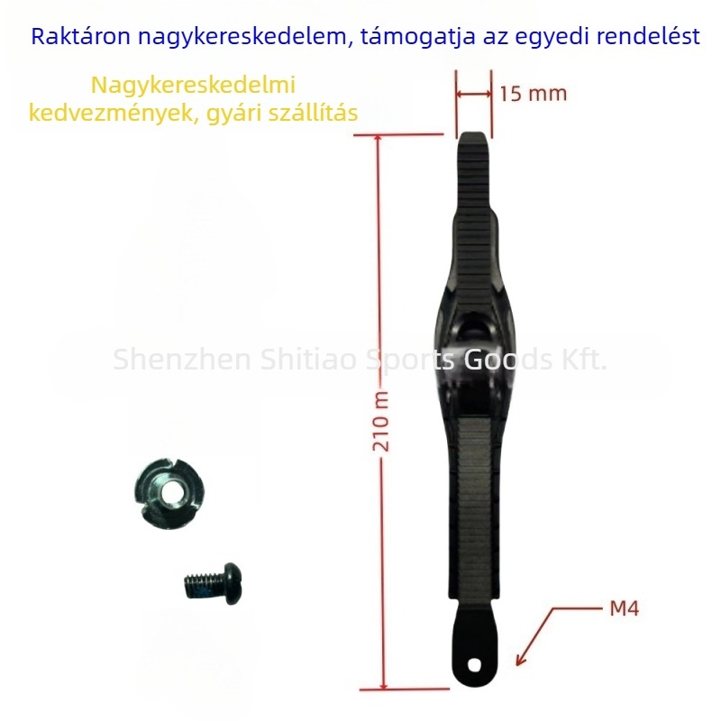 Görkorcsolya csatolt kiegészítő – felső PU+háló; talp gumírozott; kerekek egy sorban; kerék anyaga PU PA66; márka OEM