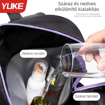 Badminton- és tenisztáska hátizsák, Yuke márka, 50% poliészter + 50% PVC, raktáron, testreszabható