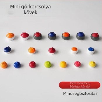Asztali curling kiegészítők – mini curling golyók asztalra, bowling golyók, szárazföldi curling golyók nagy mennyiségben (3C: Játékok 14 éves kortól; Alkalmazott kor: 0–3 év)