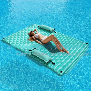 PVC felfújható, összecsukható úszó platform, XL méret