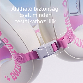 Gyerekeknek szóló úszó gyűrű, környezetbarát PVC, nyomtatott mintázat