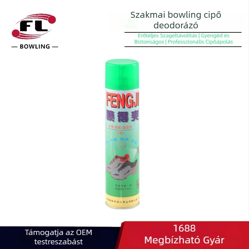 FL bowling cipő dezodor – folyékony illatosító, alkalmas sporttáskákhoz és más labdás sportokhoz, felnőttek, kiegészítők bowlinghoz