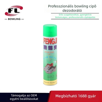 Bowling cipő dezodor, folyékony formula, illatanyaggal, felnőtteknek, bowling kiegészítők