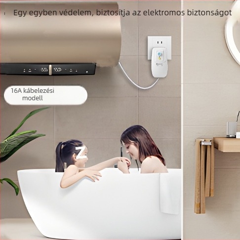 Vízmelegítő szivárgásvédő dugaszoló aljzat – 10A