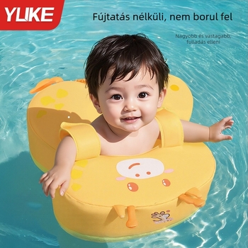 Nem felfújható úszógumi babáknak és gyerekeknek, hónalj alatti támasztással, 3 hónaptól 10 éves korig