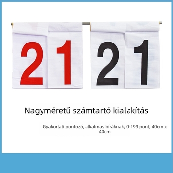 OME rozsdamentes acélból készült padlón álló scoreboard kosárlabda és futball számára flip-táblás mechanizmussal