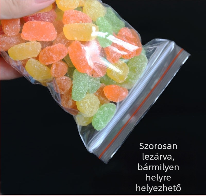 Önzáródó PE zacskó ékszerekhez és hardverhez, új anyag, Shantou eredetű