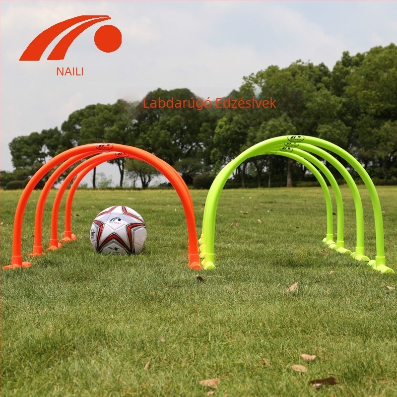 Futball-edzési ív, hordozható kompakt ív futballhoz, akadály kapu edzéshez (Anyag: PP; Gyártó: Naili; Termékkategória: Training Aids; Alkalmazható sport: Futball)