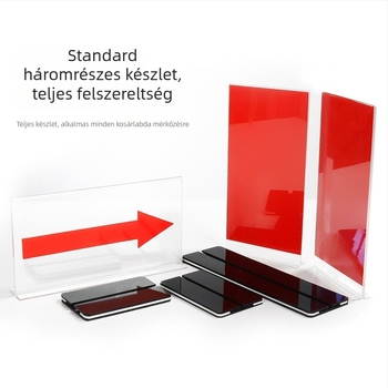 Kosárlabda birtoklás jelzőkészlet, akril jelzőtáblák, 50 készlet csomagban, Kategória: Ponttábla / Cserélhető kártya / Taktikai tábla