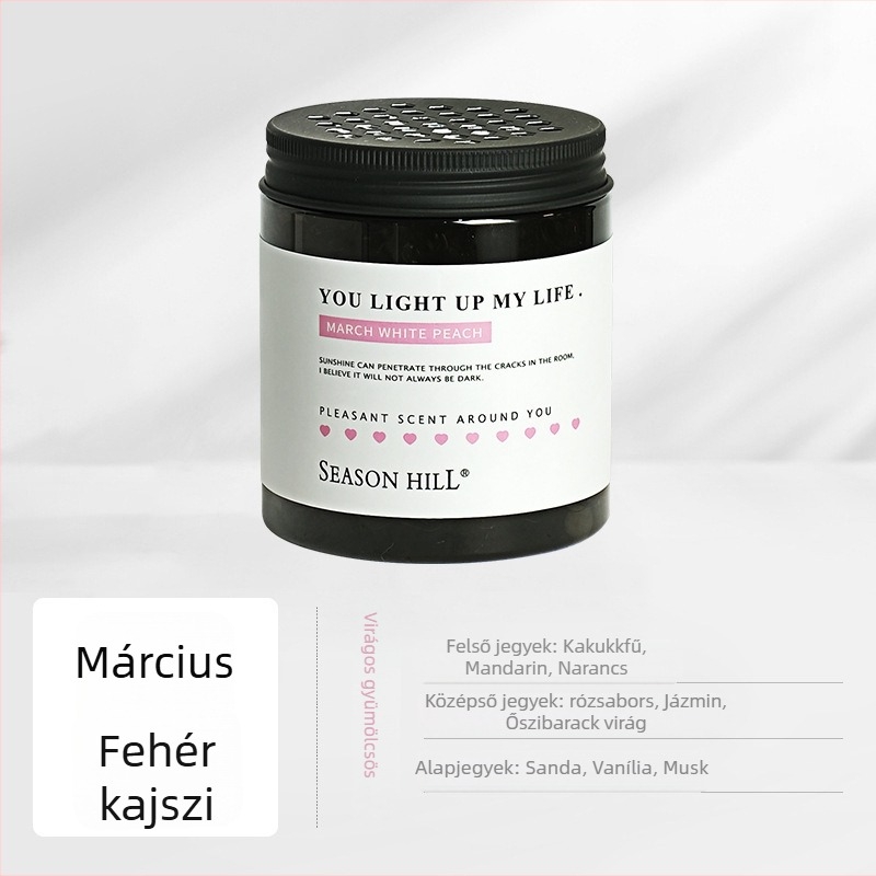 Turadze autó belső tér aromaterápiás szilárd balzsam, uniszex, hosszú ideig tartó illat, kiváló minőség