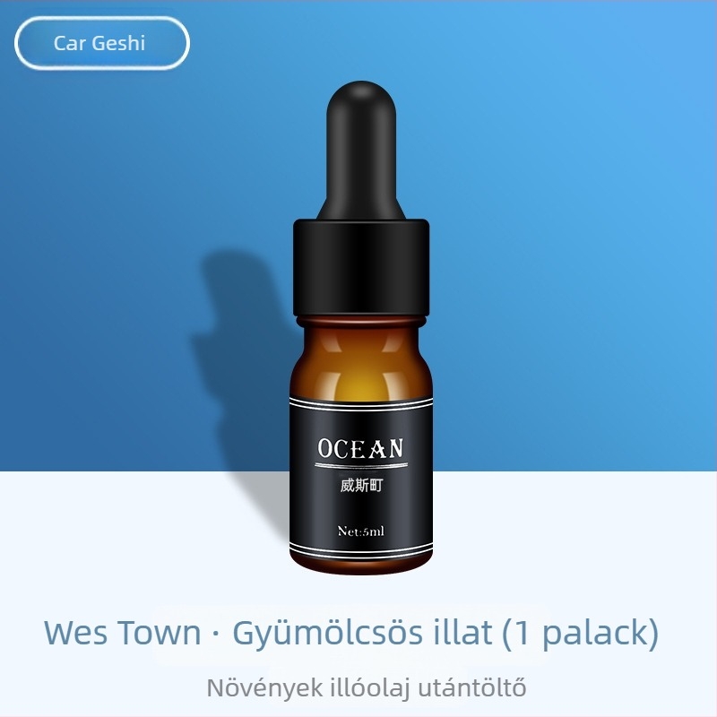 Gramofon-stílusú autó aromaterápiás dísz – cinkötvözet, ülésparfüm, Ocean Wood illat, 360 g, illat 90 napnál tovább tart