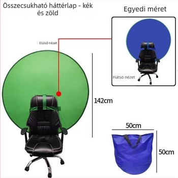 Háttérszövet — Neutral márka, poliészter tafta, 0,6 kg, tartalmaz háttérpanelet és tárolótáskát