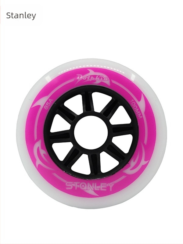 Gyorsasági görkorcsolya kerekek, nagy méretűek, 90 mm és 100 mm, PU 85A