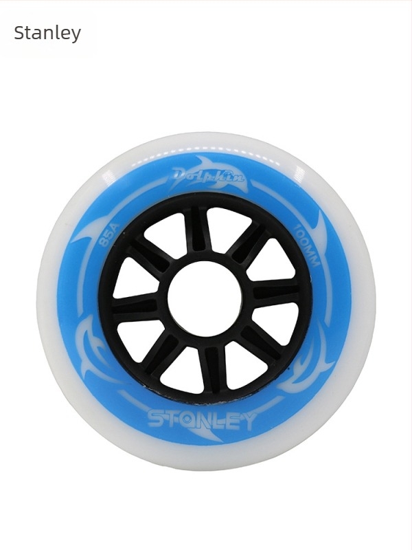 Gyorsasági görkorcsolya kerekek, nagy méretűek, 90 mm és 100 mm, PU 85A
