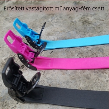 BKUBA görkorcsolya — PVC felső rész, gumírozott talp, PVC kerekek, egysoros