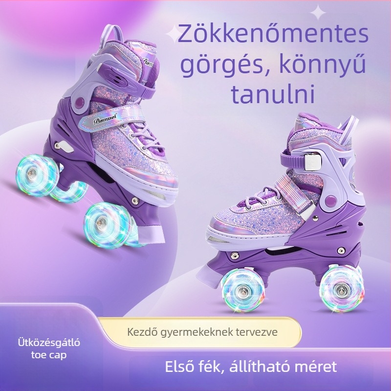 Görkorcsolya - PU+háló felső rész, két sor kerék, PU kerék, talp PP/PA