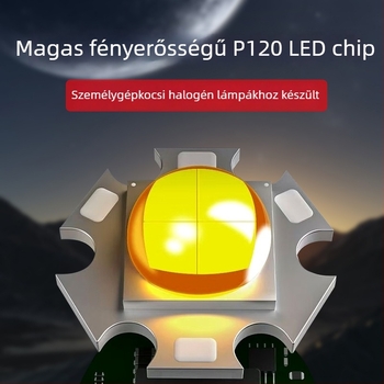 Nagy teljesítményű járőrfény alumínium ötvözetből, újratölthető, fókuszáló fény, 60W, akkumulátor kapacitása 80000, 360° forgás, hatótáv ≥500 m, vízálló