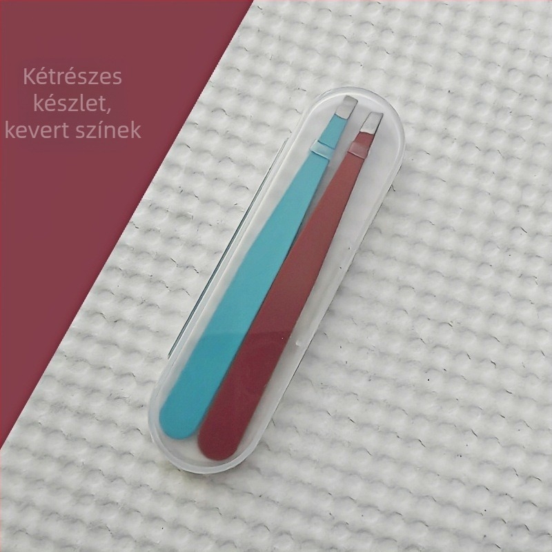 Szemöldökcsipesz és csipesz készlet rozsdamentes acélból — származás: Yangjiang; Márka: Other; Importált: Nem