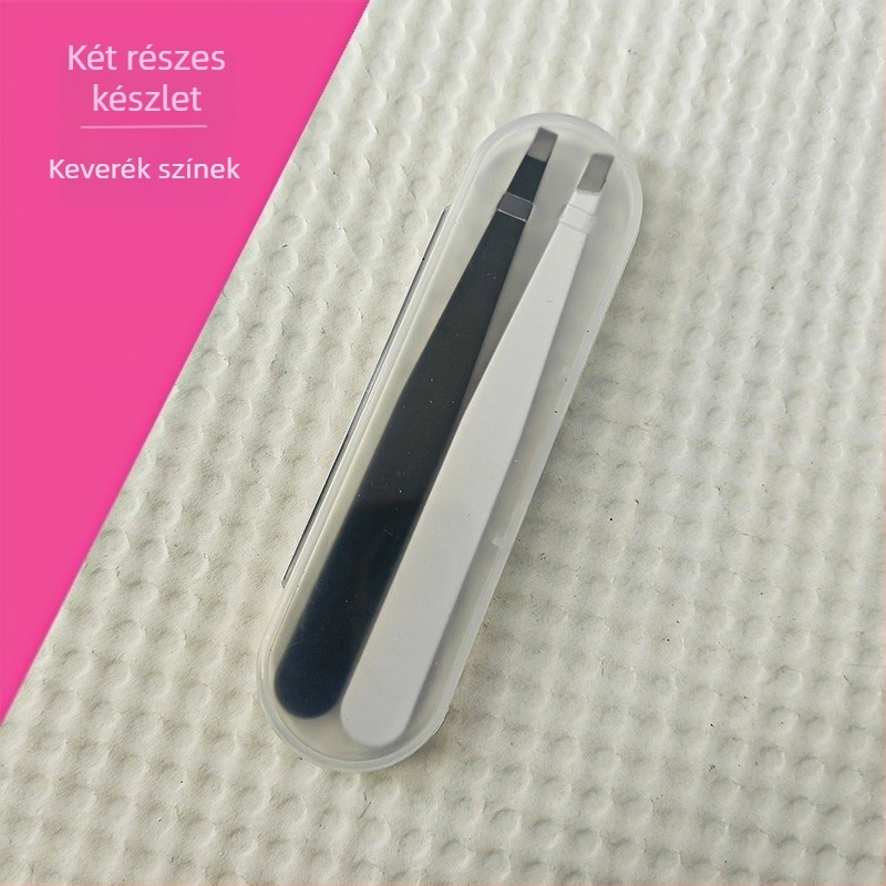 Szemöldökcsipesz és csipesz készlet rozsdamentes acélból — származás: Yangjiang; Márka: Other; Importált: Nem