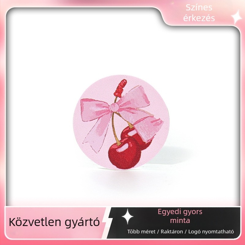 Polaroid mini evo kamera védőfedél bőrből készült objektív matricával – por- és karcolásálló, anti-lost, aranyos karikatúra dizájn