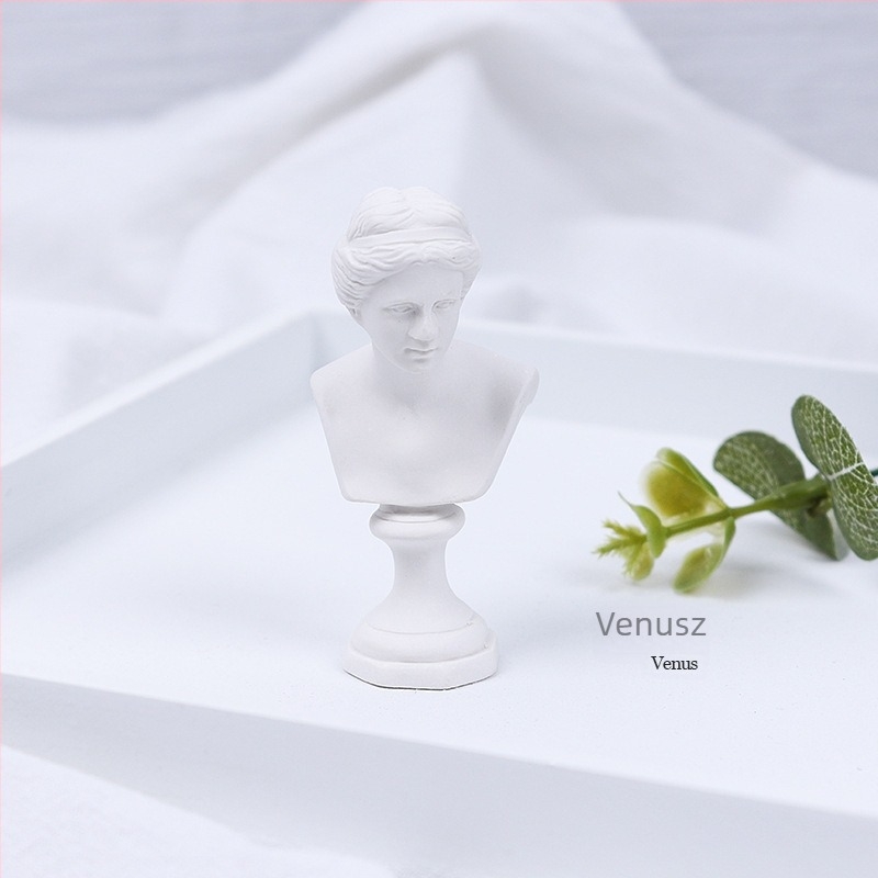 Fényképező kellékek: Venus mini szobor, gyanta, Instagram-stílusú, termékfotózáshoz (Modell 001, 2021-es megjelenés)