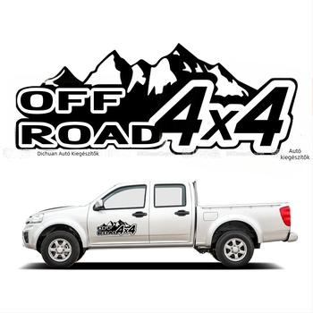 Off-road jármű karosszéria matricája – Geometriai minta, anyag: matricák, felhelyezés: ragasztó típus, márka Kasusi