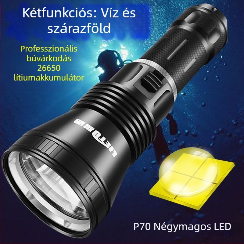 Búvárvilágítás - Alumíniumötvözet - Márka Hunting