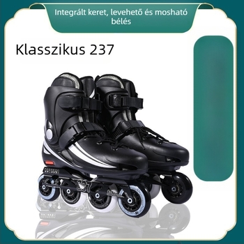 Görkorcsolya BKUBA/cool, uniszex, PVC felső rész, PU kerekek, egy sor kerekek
