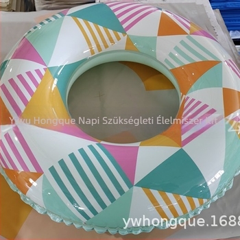 Kezdő gyerek úszó karika anti-dőlés dizájnnal, aranyos rajzfilm mintás felfújható játék; Anyag: környezetbarát PVC; Márka: Red Sparrow; Termék kategória: Egyéb