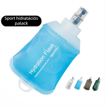 TPU kézi víztartó palack övvel futáshoz, túrázáshoz és kerékpározáshoz – 500 ml