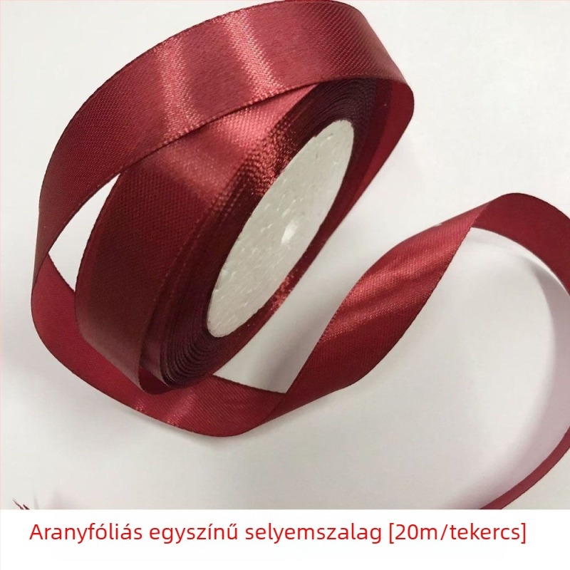 Esküvői helyszín dekorációs szalag – szövetből készült szalag, rekvizitek a helyszín rendezéséhez