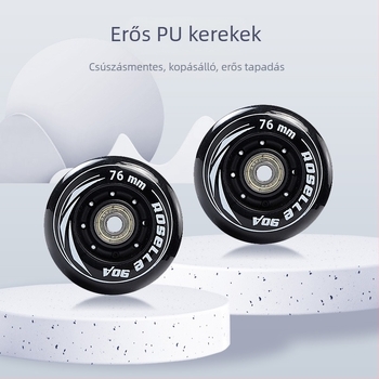 Uniszex jég- és görkorcsolya cserélhető alumínium pengékkel