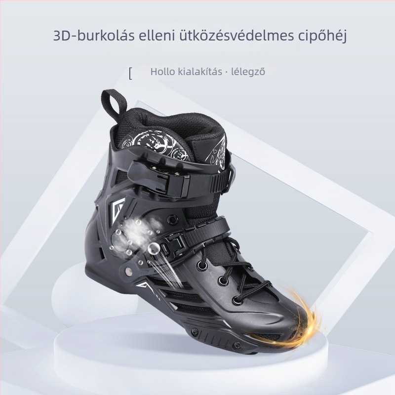 Uniszex jég- és görkorcsolya cserélhető alumínium pengékkel