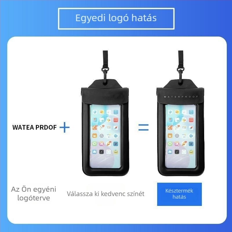 Vízálló TPU telefontok kültéri kalandokhoz – érintőképernyő, víz alatti használat