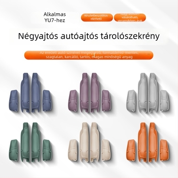 Autó ajtó melletti tároló doboz – Márka: Three sunrises, Anyag: Szilikon, Eredet: Dongguan, Guangdong