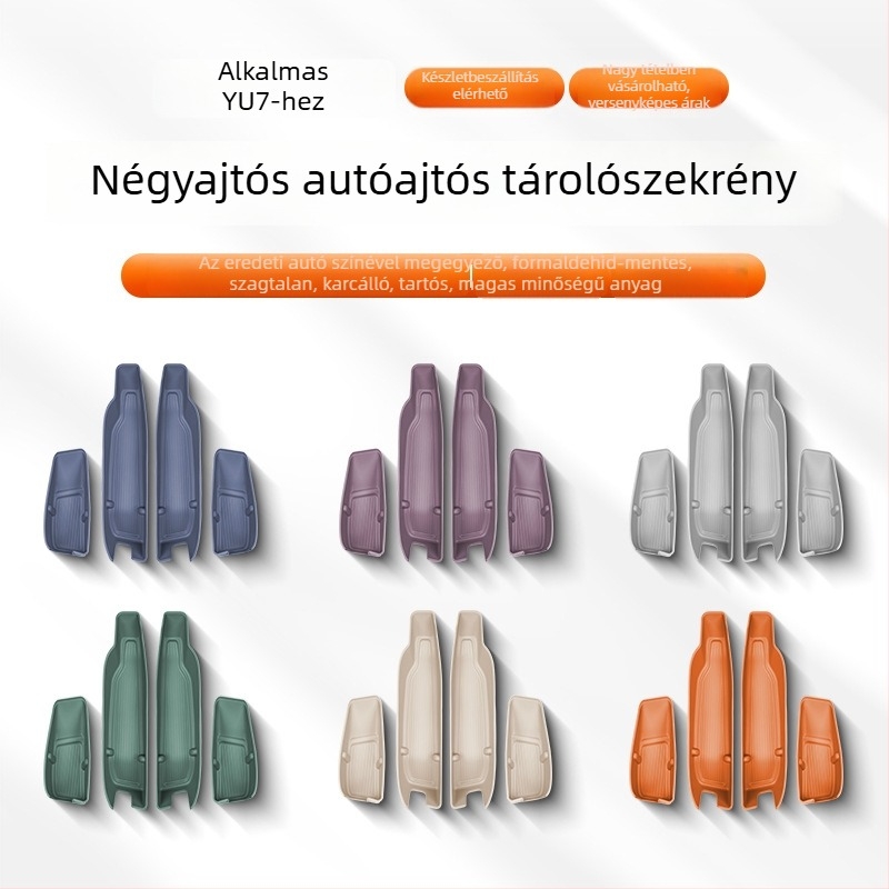 Autó ajtó melletti tároló doboz – Márka: Three sunrises, Anyag: Szilikon, Eredet: Dongguan, Guangdong