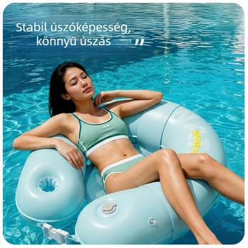 Felfújható úszó ágy hálós fedélzettel, kültéri használatra – PVC; Modell F996M99THSSM6J; Márka Other; Kategória Other