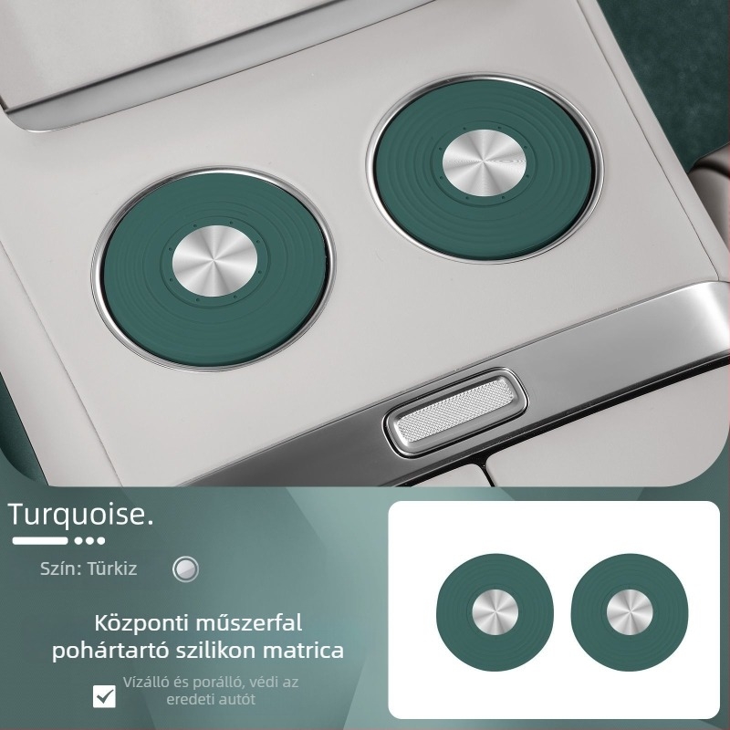 Nothing szilikon belső autópad Xiaomi Yu7 vezeték nélküli töltéshez, csúszásmentes tároló és pohár alátét, modell YU7