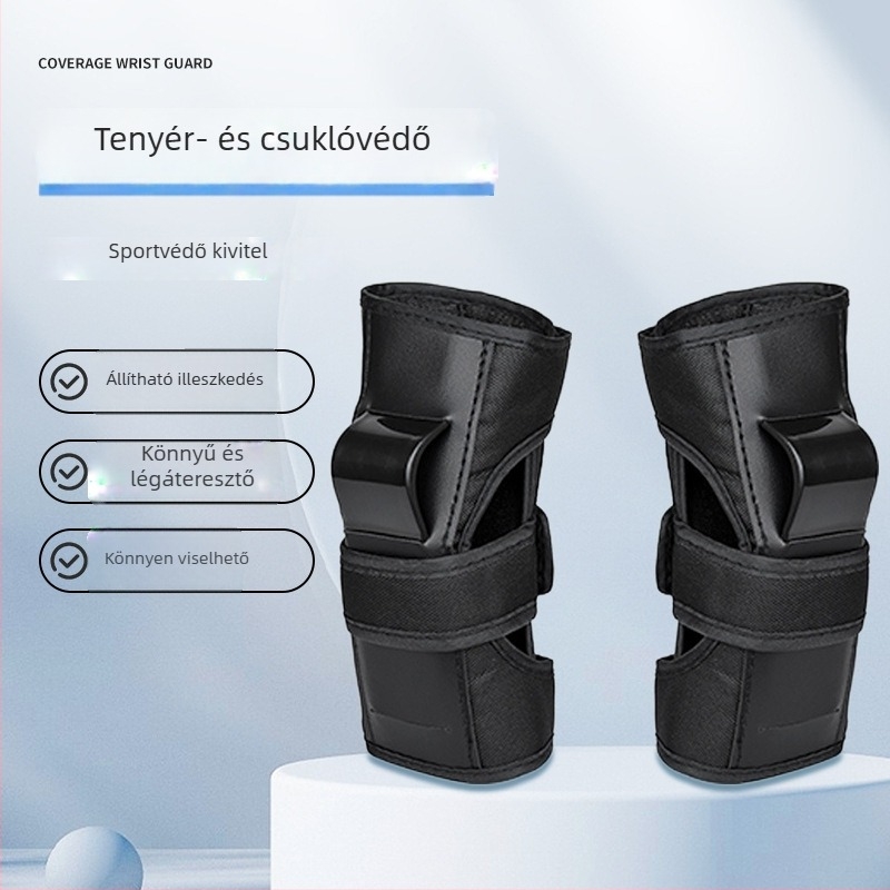 Tenyer- és csuklóvédők deszkázáshoz – edzésvédők, csúszásmentes és ütközés elleni védelem