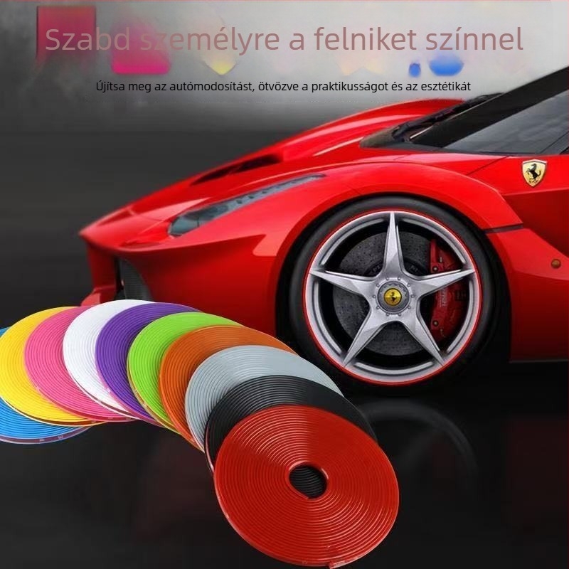 Kerékagy dekorációs szalag, gumi, modell Aaaa, univerzális kompatibilitás, eredet Guangzhou