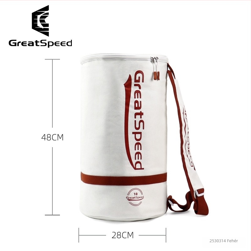 GREATSPEED Teniszlabdát tartó cső táska hőszigeteléssel, nagy kapacitású, hordozható