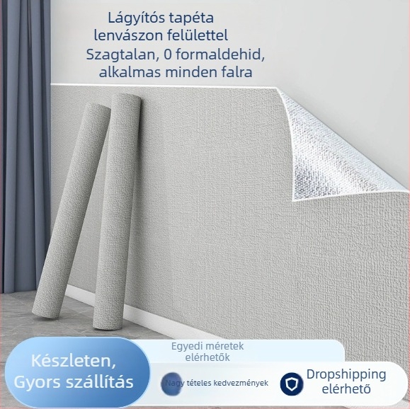 XPE habból készült ön tapadó falikép – vízálló és nedvességálló, egyszínű minta, 1 darab, nappali, hálószoba, dolgozószoba számára, minimalist 3D falidekor