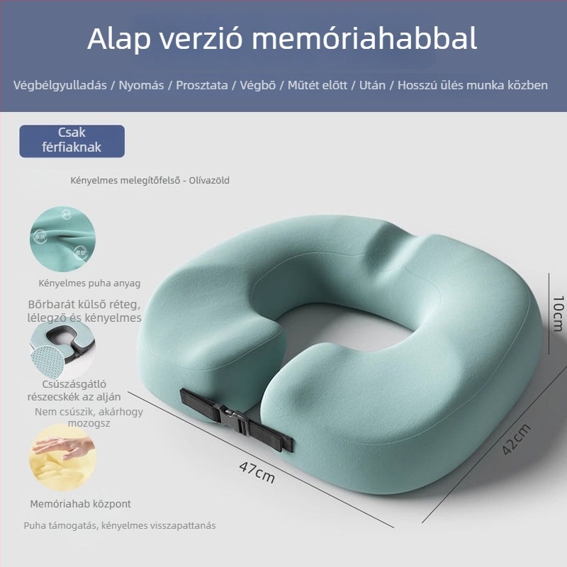 Memóriahabos ülőpárna – Modern minimalista stílus, testreszabható feldolgozás