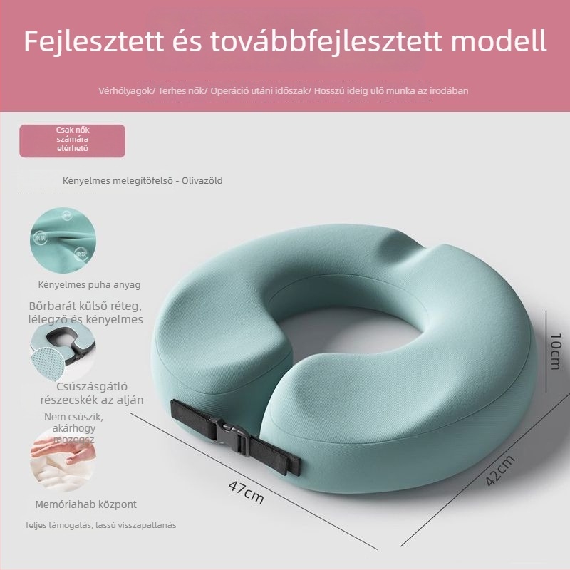 Memóriahabos ülőpárna – Modern minimalista stílus, testreszabható feldolgozás