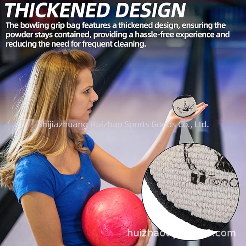 Rózinnal töltött fogásért tasak, 50 g rozin, csúszásmentes, bowling kiegészítő