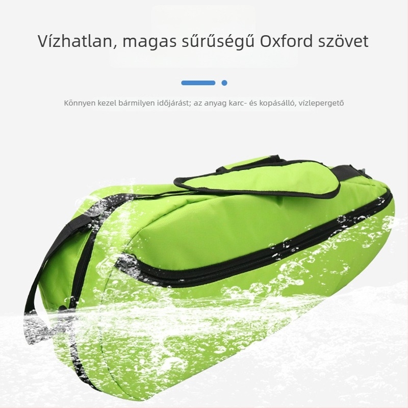 Nagy kapacitású tollaslabda/tenisz táska, külön cipőrekesszel, Oxford anyagból, vízálló, Haoyue márka, felnőtteknek