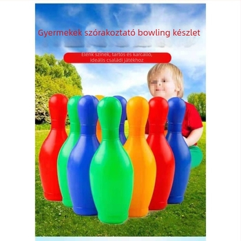 Gyerekek bowling játék készlet - beltéri és kültéri használat; játék szülő-gyermek között; (Product category: Board supplies; Brand: Other; Category: Bowling accessories; Material: Other)
