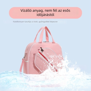 Line South tenisz táska – vízálló, testreszabható, alkalmas badmintonra, teniszre és más labdajátékokra.