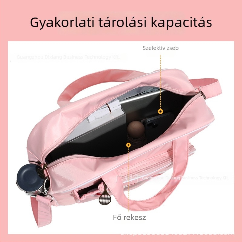 Line South tenisz táska – vízálló, testreszabható, alkalmas badmintonra, teniszre és más labdajátékokra.