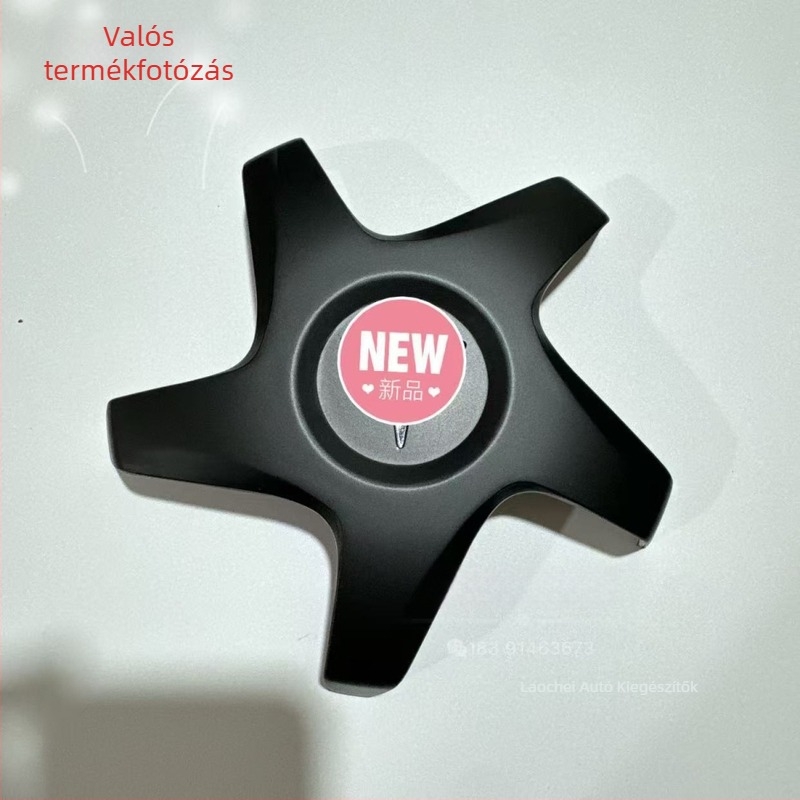 Tesla kerékagyfedő Model 3, Model Y, Model X és Model S számára — műanyag, ötkaros dizájn